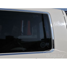 Верхние и нижние молдинги стекол (нерж.) 14шт. для Volkswagen Caravelle T5